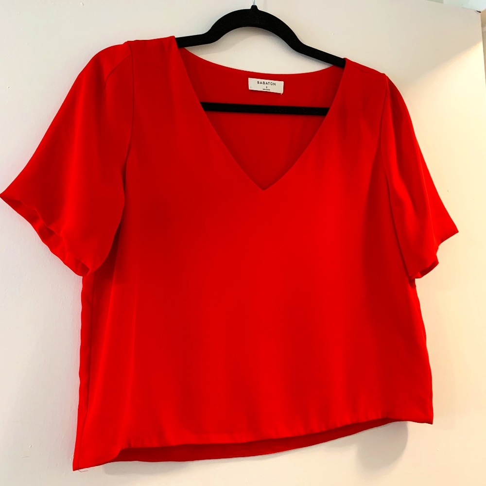 Baboon Red Top